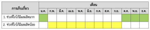 นวัตกรรมการปลูกโกโก้ และการผลิตโกโก้